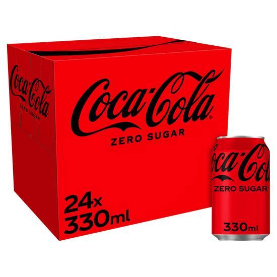 Coca Cola Zero 24 Pack 7920Ml