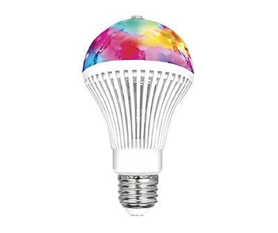 Ciao Tech Multi-Color LED Spinning Disco Bulb