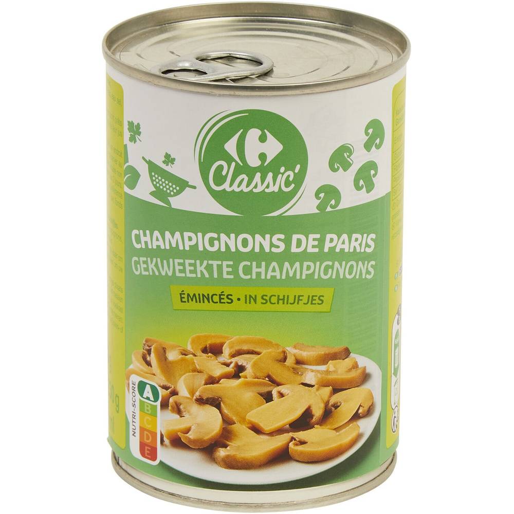 Carrefour - Champignons de paris émincés