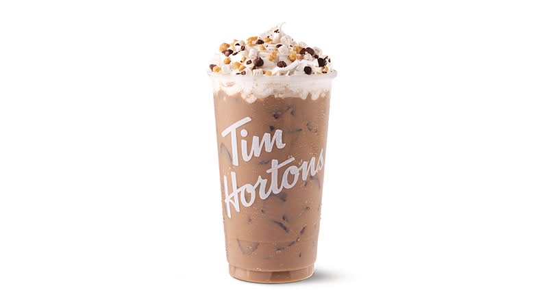 Iced S'mores Latte