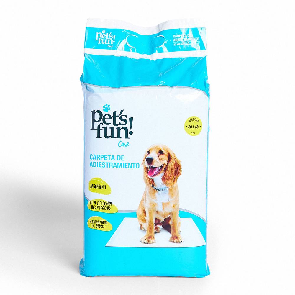 Pet's fun carpeta de adiestramiento para perro (30 u)