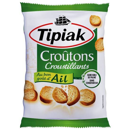Tipiak croûtons au bon goût d'ail