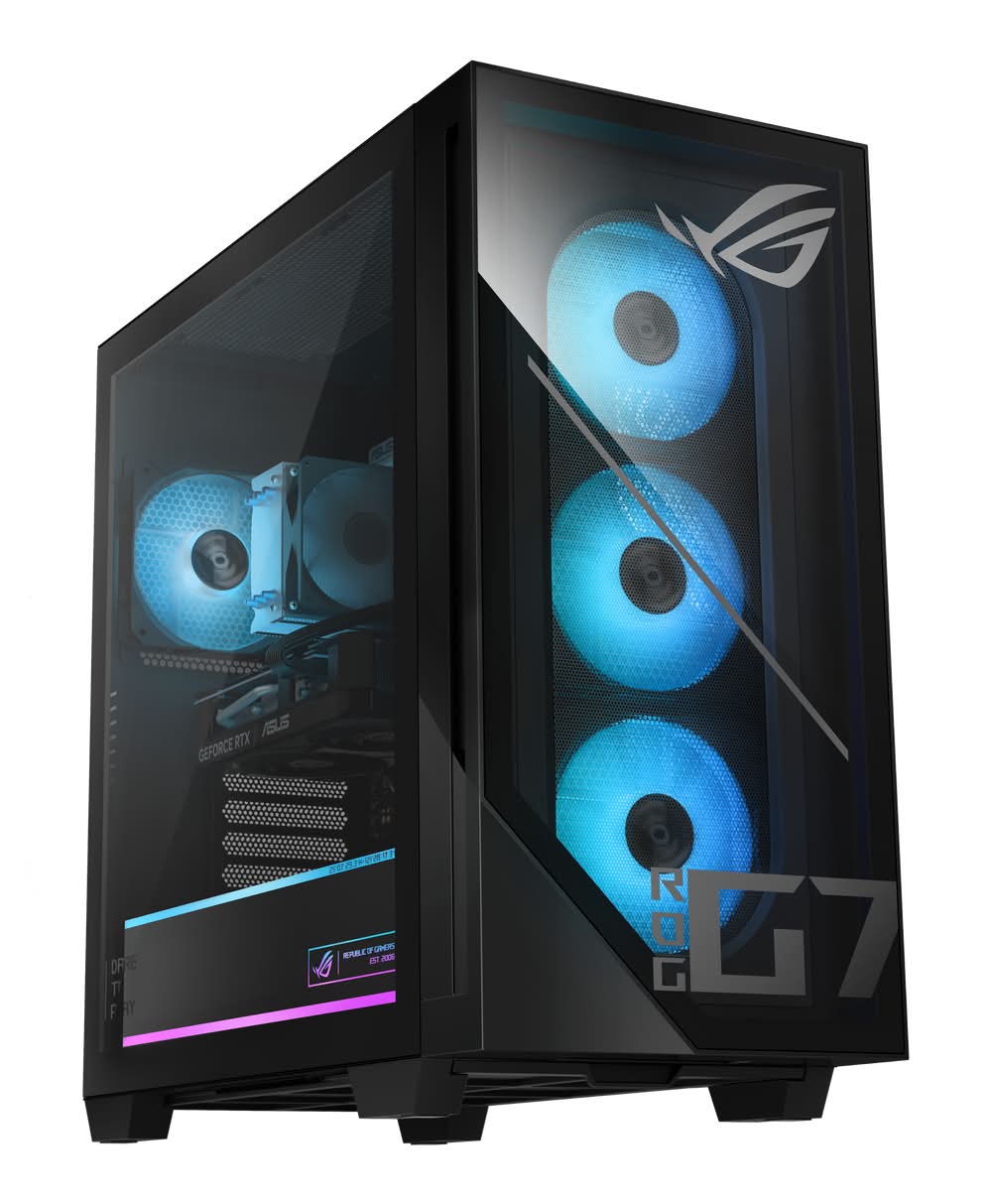 ASUS - ROG G700 Gaming Desktop - Intel Core Ultra 5 225F - 16GB Memory - NVIDIA GeForce RTX 5060 8GB - 1TB SSD - Black
