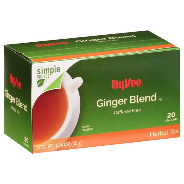 Hy-Vee Ginger Herbal Tea Bags