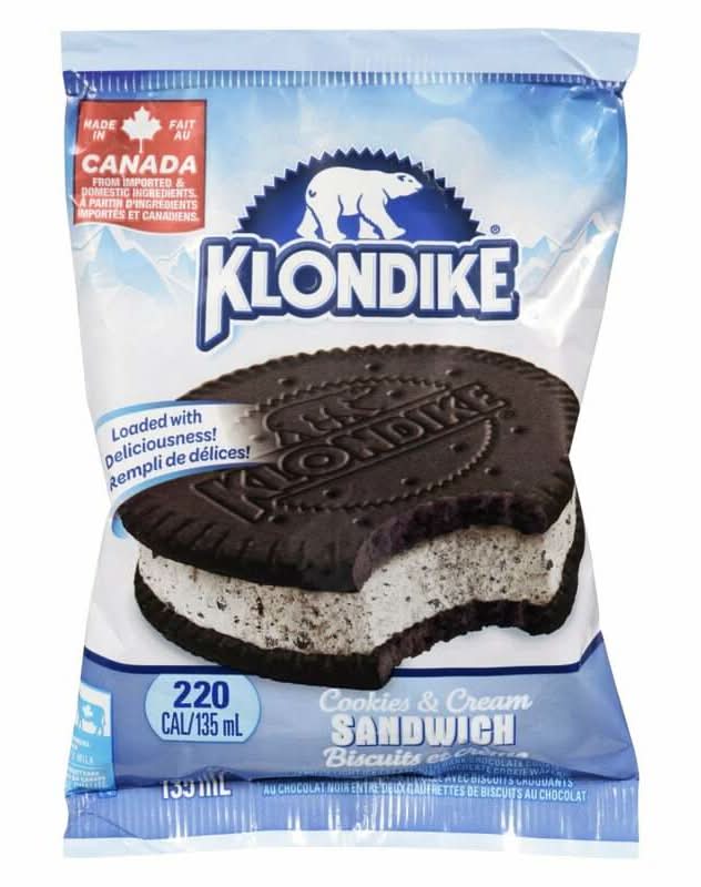 Klondike Cookies & Cream Sandwich 135ml