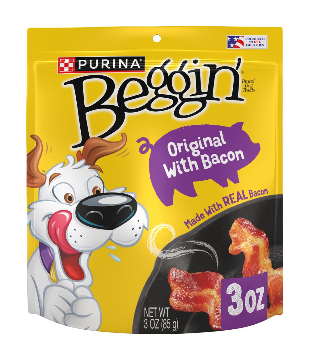 Purina Beggin' Original Bacon Dog Treats (3 oz)