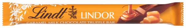 Lindt Lindor Caramel Chocolate Truffle Bar 1.3oz