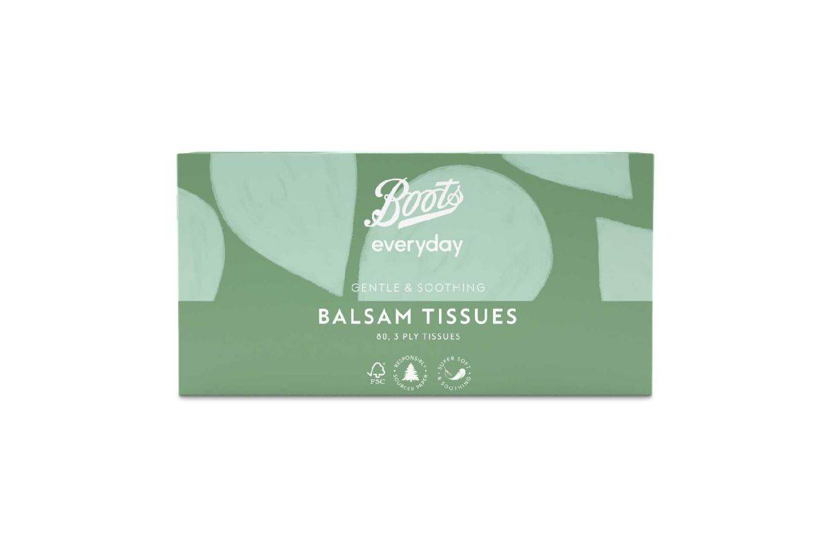 Boots Everyday Balsam Tissues 3ply