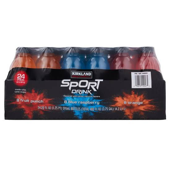 Kirkland Signature Sports Drink Variety pack (24 pack, 20 fl oz)