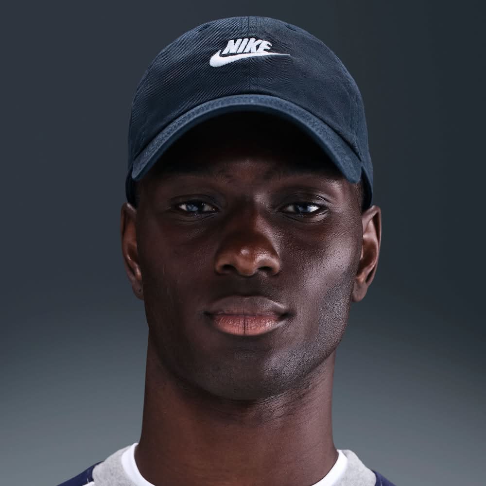 Nike Club Unstructured Futura Wash Cap (Obsidian/White, M/L)