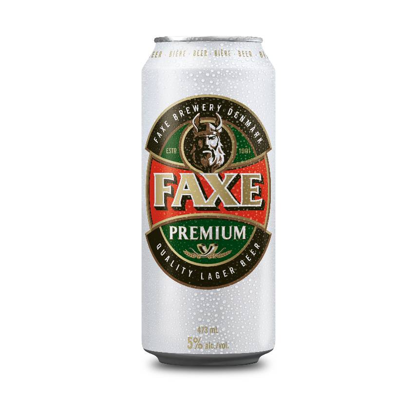 Faxe Premium Lager (Can, 473ml)