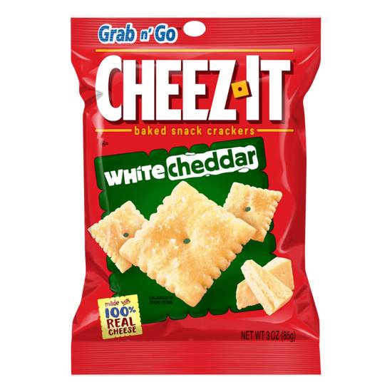 Cheez-It White Cheddar Baked Snack Crackers 3oz