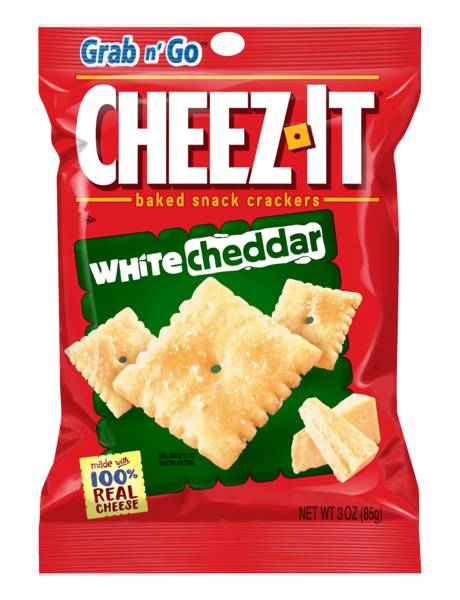 Cheez-It White Cheddar Baked Snack Crackers 3oz