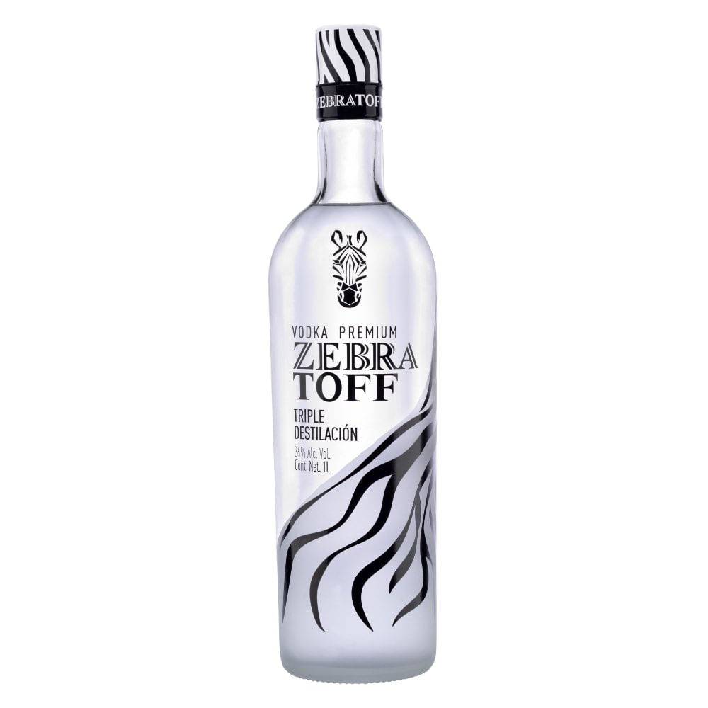 Zebratoff vodka premium (botella 1 l)