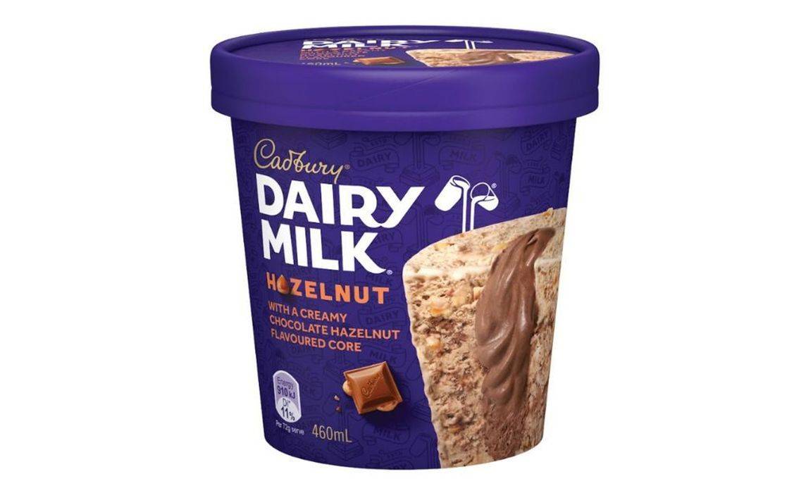 Cadbury Dairy Milk Hazelnut Ice Cream 460ml Tub