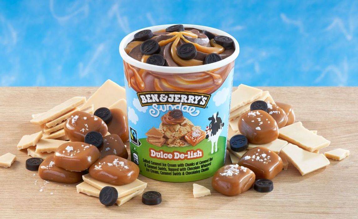 Ben & Jerry's Dulce Delish Ice Cream 427ml