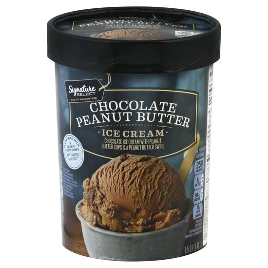 Signature Select Chocolate Peanut Butter Ice Cream
