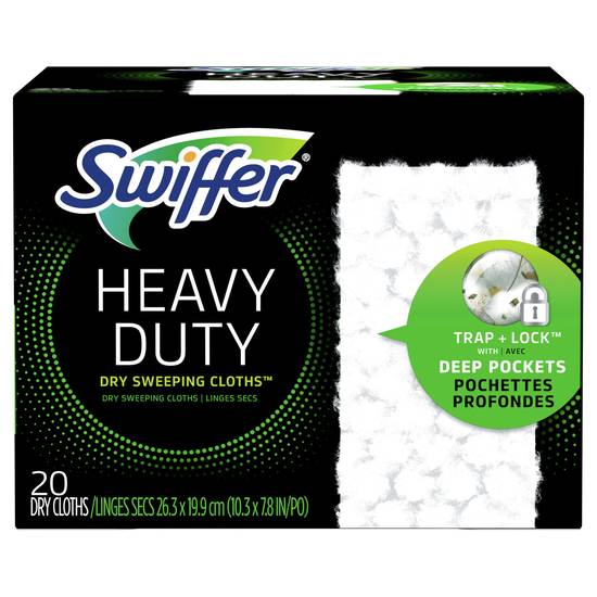 Swiffer Heavy Duty Dry Sweeping Cloths (20 ct)