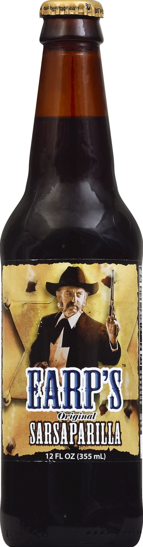 Earp's Original Sarsaparilla Soda (12 fl oz)