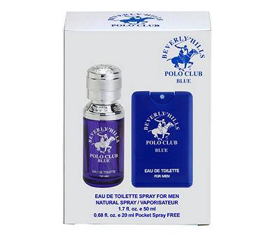 Men's Blue 2-Piece Eau De Toilette Spray Set