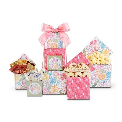 Alder Creek Gift Baskets Floral Blooms Gift Tower