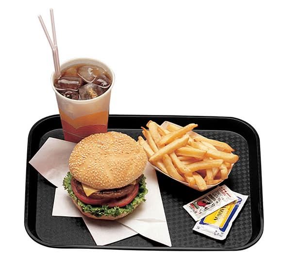 Cambro Serving Tray, 14" X 18", Black