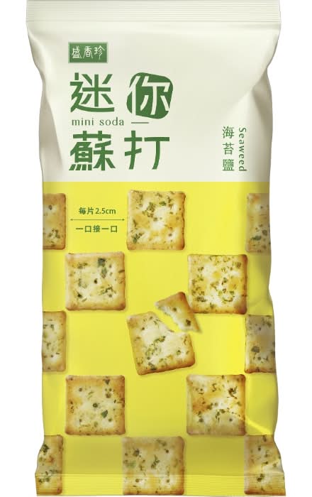 盛香珍Mini蘇打-海苔鹽