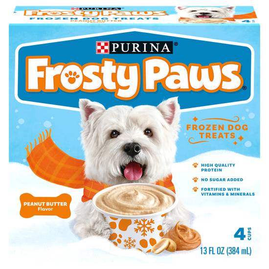Frosty Paws Purina Peanut Butter Frozen Dog Treats (4 ct)
