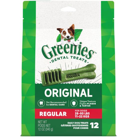 Greenies Original Regular Natural Dental Care Dog Treats