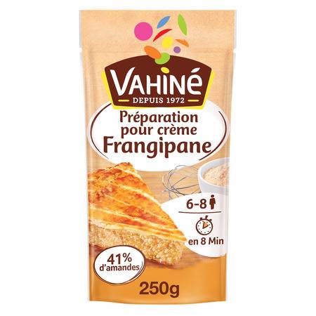 Préparation pour crème amandine, tartes VAHINE : le sachet de 200 g à Prix  Carrefour