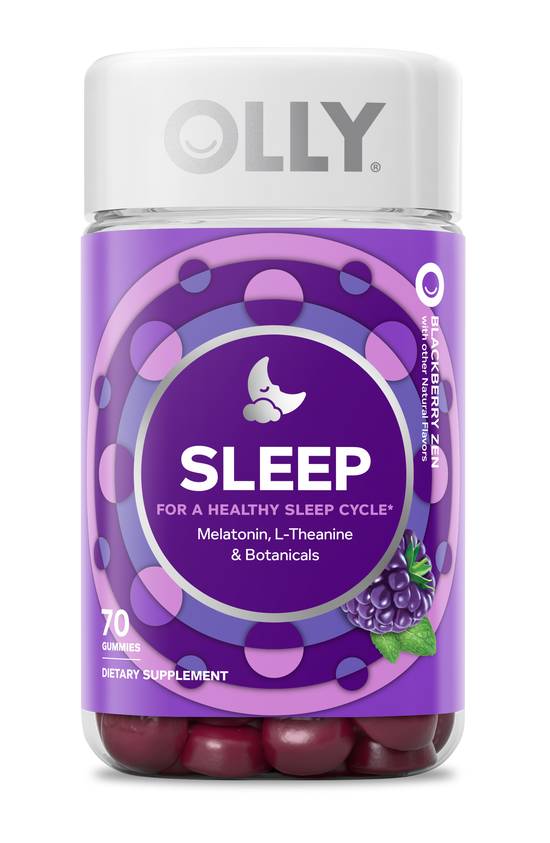 Olly Sleep Gummy Supplements (blackberry)