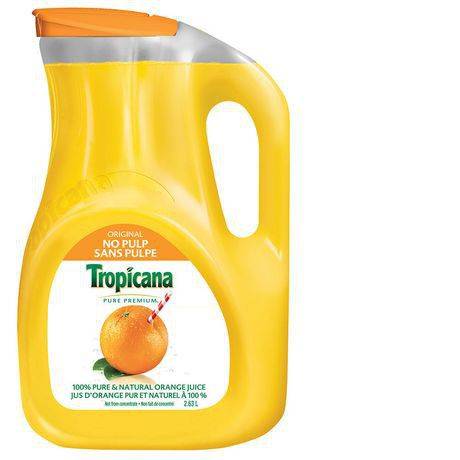 Tropicana jus d'orange sans pulpe (2,63l) - orange juice with no pulp (2.63 l)