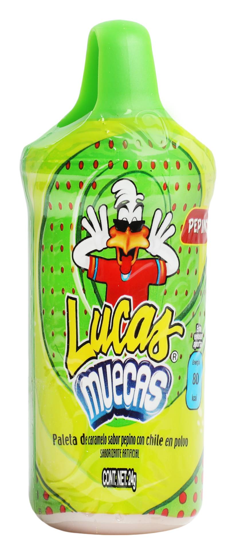 Lucas · Paleta de caramelo con chile en polvo (24 g)