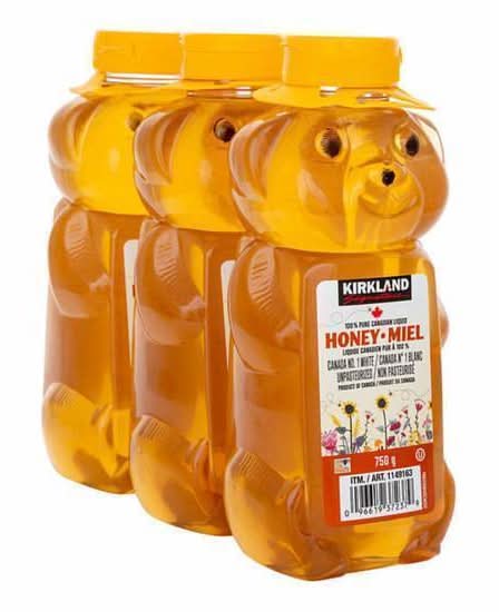 カークランドシグネチャー ハチミツベアージャグ (750g x 3)