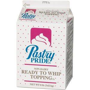 Frozen Pastry Pride - Ready To Whip Topping - 8 lbs