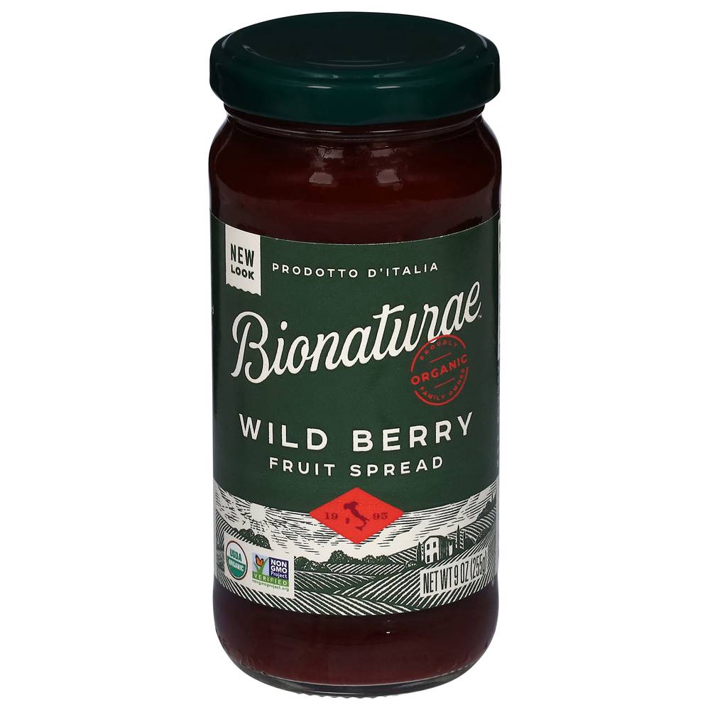 Bionaturae Organic Wild Berry Fruit Spread (9 oz)