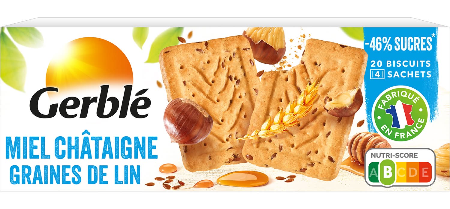 Gerblé - Biscuits au miel châtaigne (200g)