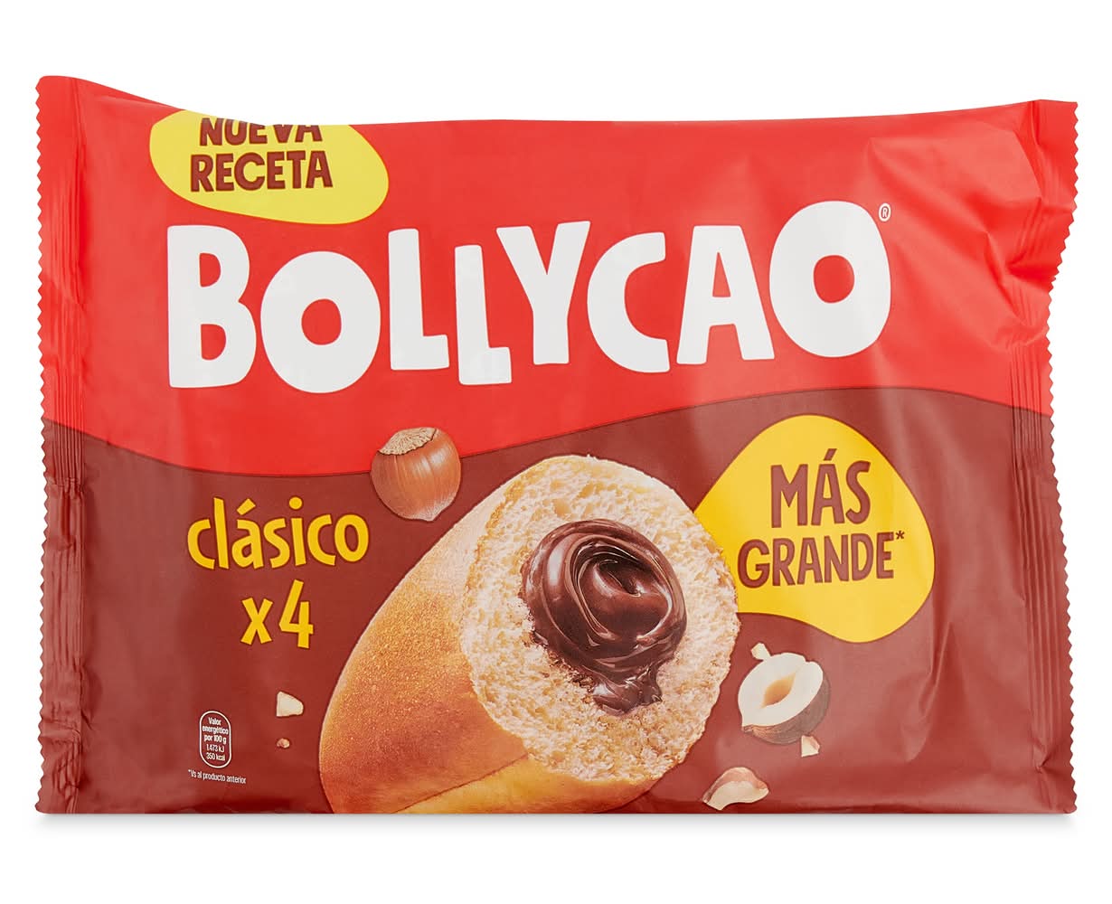 Bollos Rellenos De Cacao Bollycao Bolsa 228 G