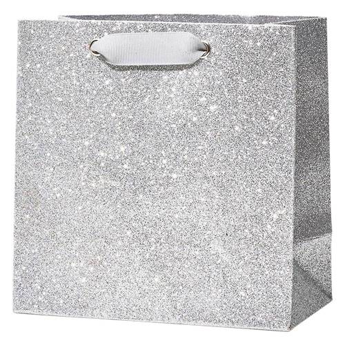 Papyrus Silver Glitter Treat Bag (26.5 oz)