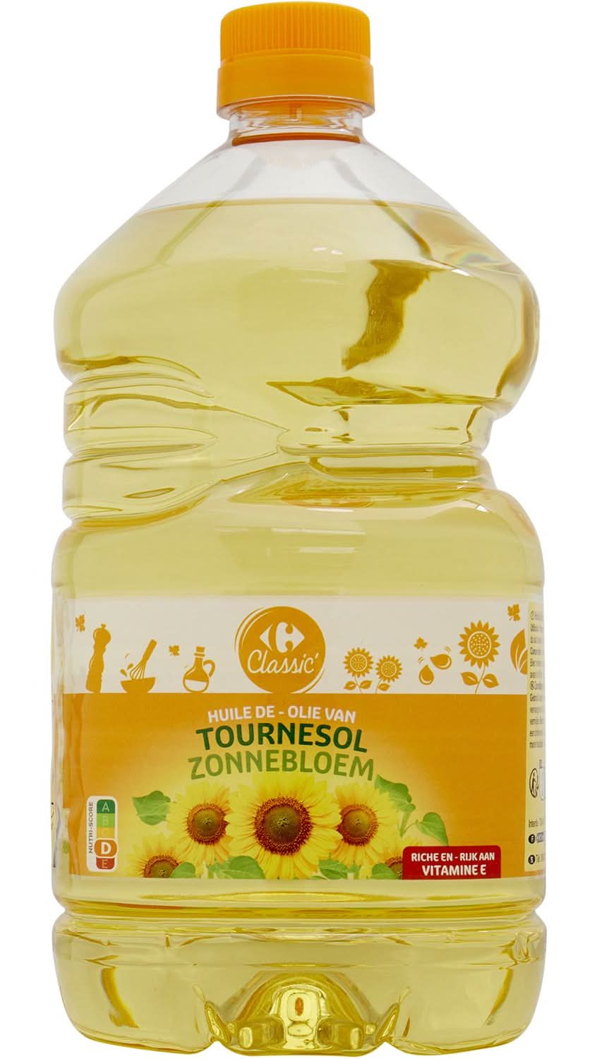 Carrefour Classic' - Huile de tournesol (2L)