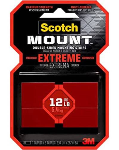 3M · Tiras para montaje mount (338,4 g)