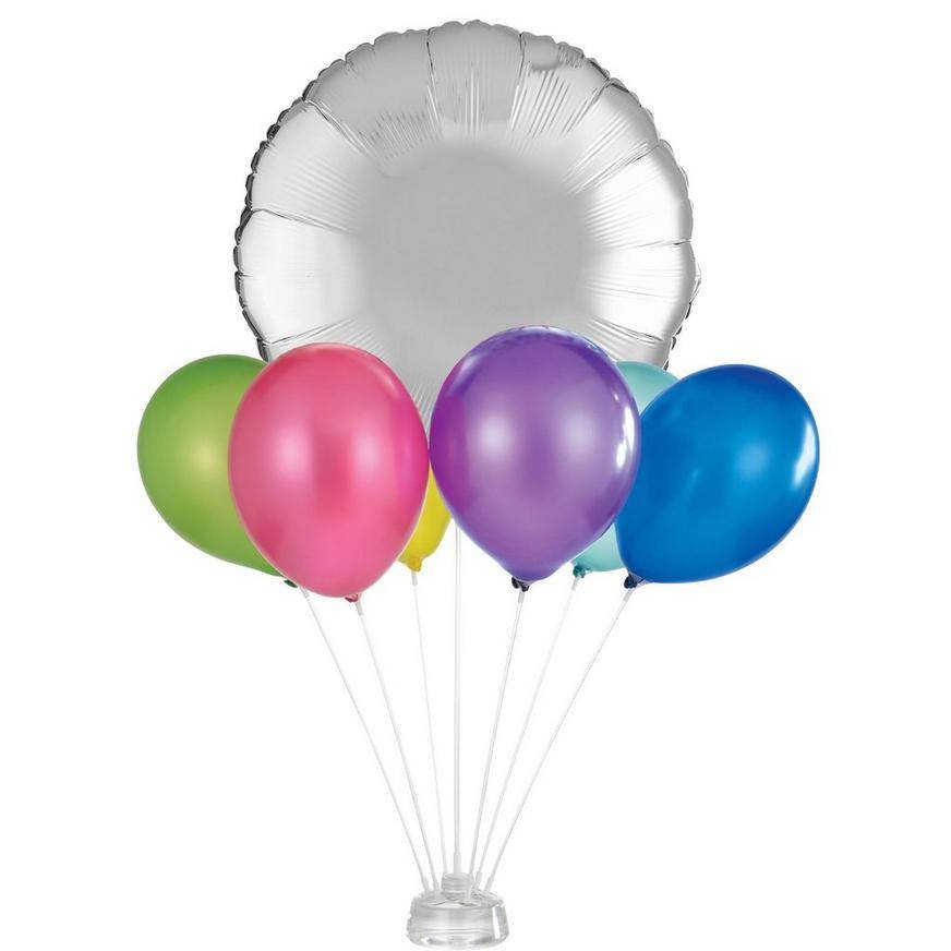 Uninflated Air-Filled Latex Balloon Centerpiece Base Kit