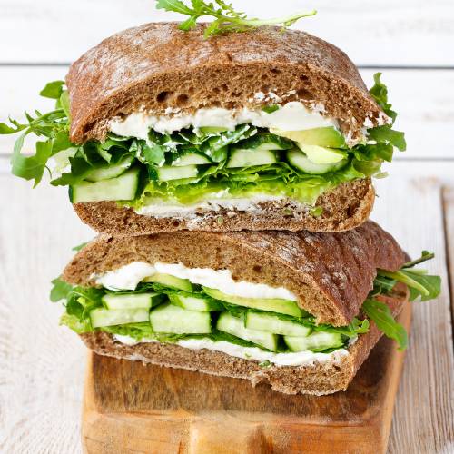 Sandwich chef végétarien