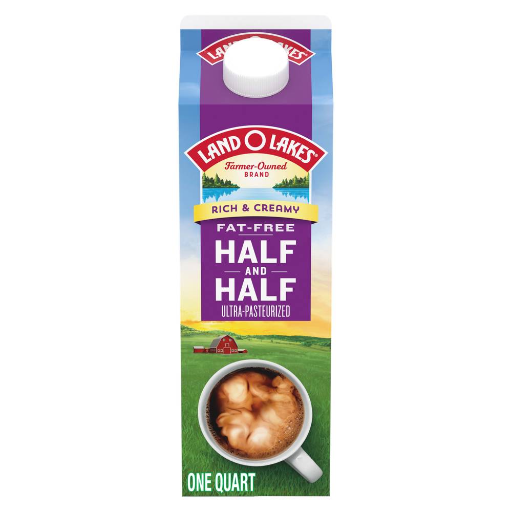 Land O'lakes Fat-Free Ultra-Pasteurized Half & Half