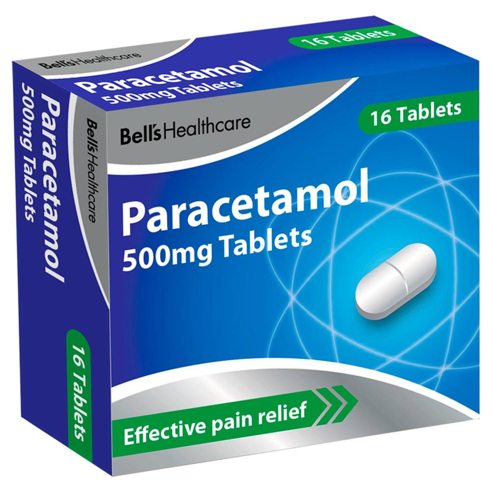 Bell's Healthcare Paracetamol 500mg Tablets x16