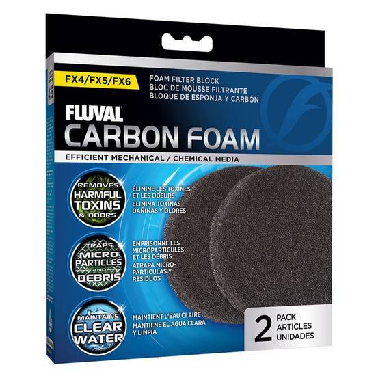 Fluval Fx5/Fx6 Carbon Impregnated Foam Pads
