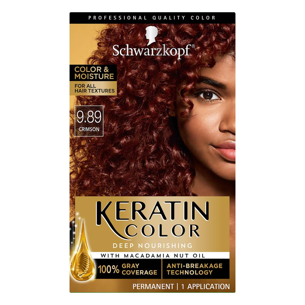 Keratin Color Permanent Hair Color