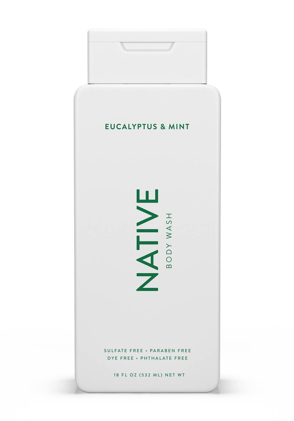 Native Body Wash, Eucalyptus-Mint