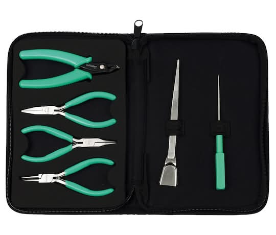 Bead Landing Jewelry Tool Set, Turquoise (7 ct)