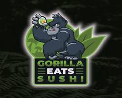 Gorilla Eats Sushi